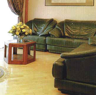 bamboo floor decorate effect