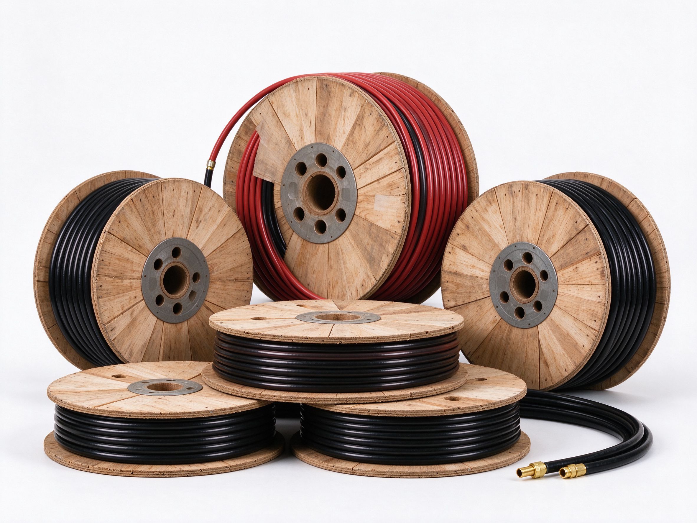 Range of coaxial cables RG6 RG59 RG11